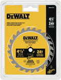 Dewalt Dwa412Tct 4 1/2In 24T Tct Saw Blade - Ace Tool Group - DeWalt