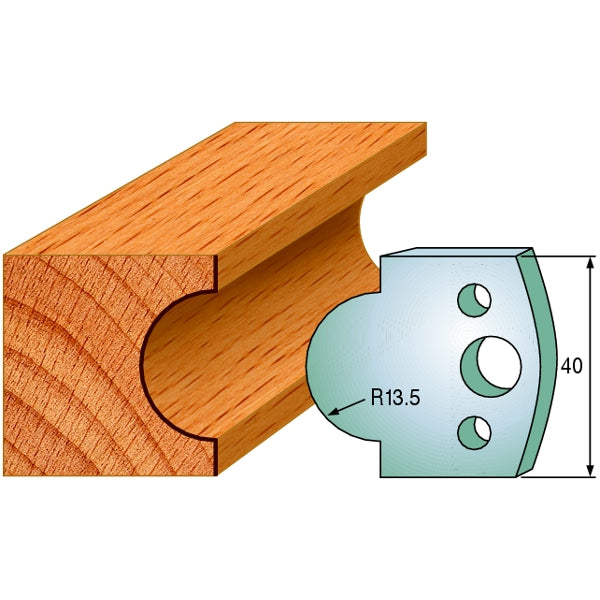 CMT 690.118 Pair of Profiled Knives for Shaper Cutters - Ace Tool Group - CMT