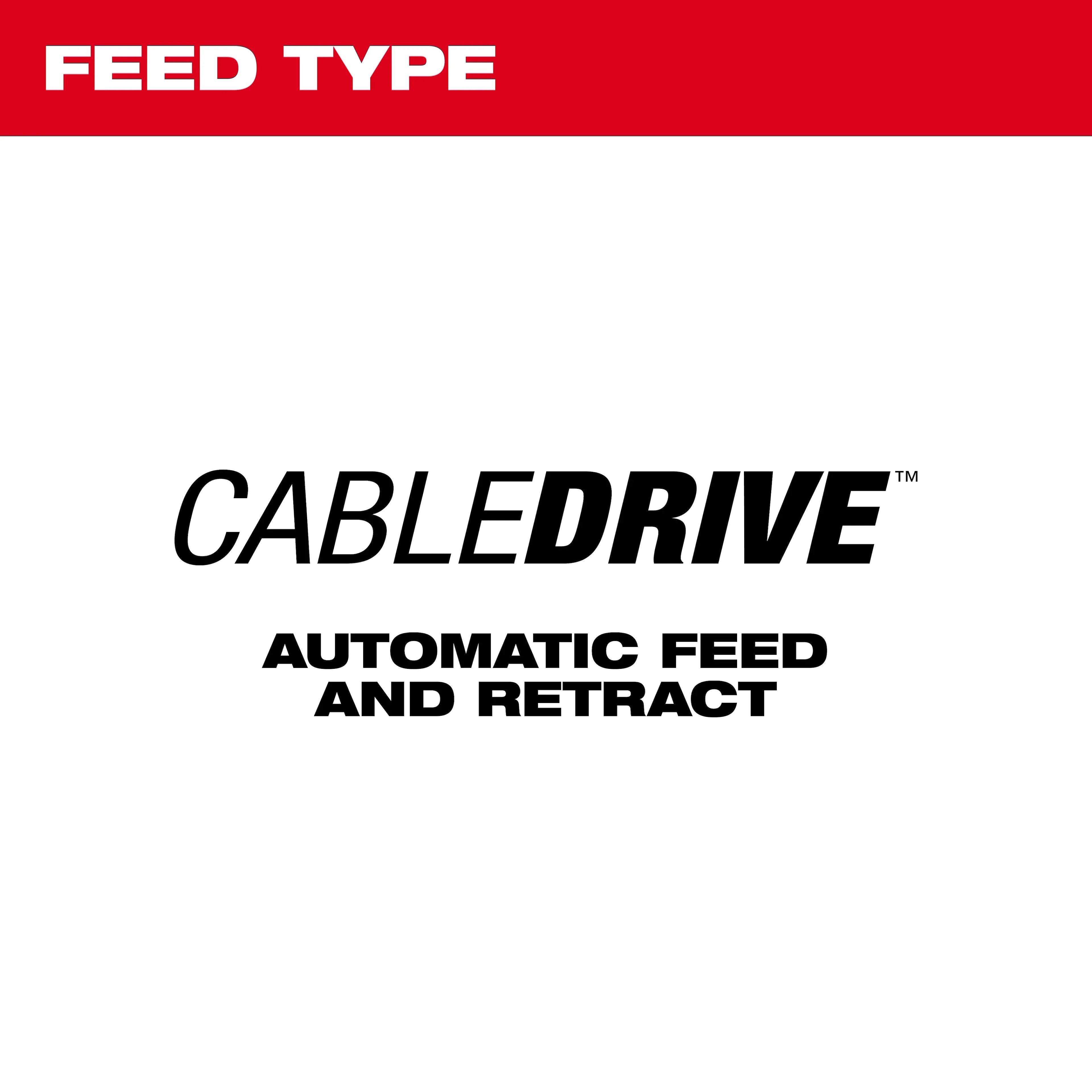 Milwaukee 2871-22 M18 FUEL Sewer Sectional Machine w/ CABLE-DRIVE Kit - Ace Tool Group - Milwaukee