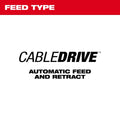 Milwaukee 2871-22 M18 FUEL Sewer Sectional Machine w/ CABLE-DRIVE Kit - Ace Tool Group - Milwaukee
