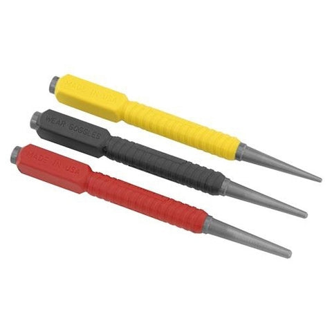 Stanley 3 Piece Cushion Grip Nail Set - Ace Tool Group - Stanley