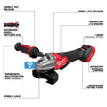 Milwaukee M18 FUEL4-1/2" / 5" Dual-Trigger Braking Grinder - Ace Tool Group - Milwaukee