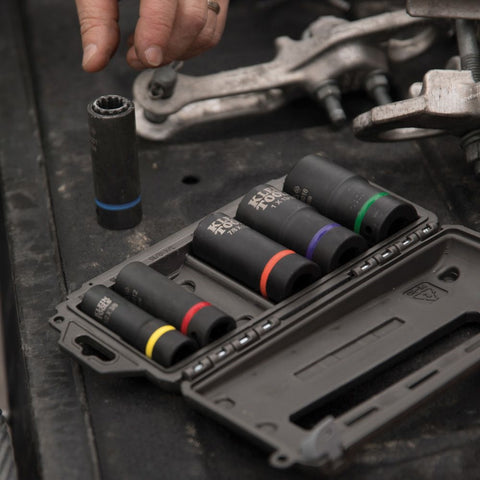 Klein 66016 2 in 1 Impact Socket 12 pt. 1-1/8 / 15/16 in. - Ace Tool Group - Klein