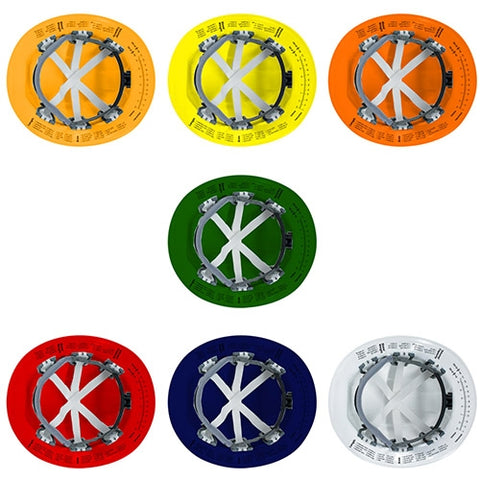 Occunomix VF200 Full Brim Hard Hat - Ratchet Suspension - Ace Tool Group - Occunomix