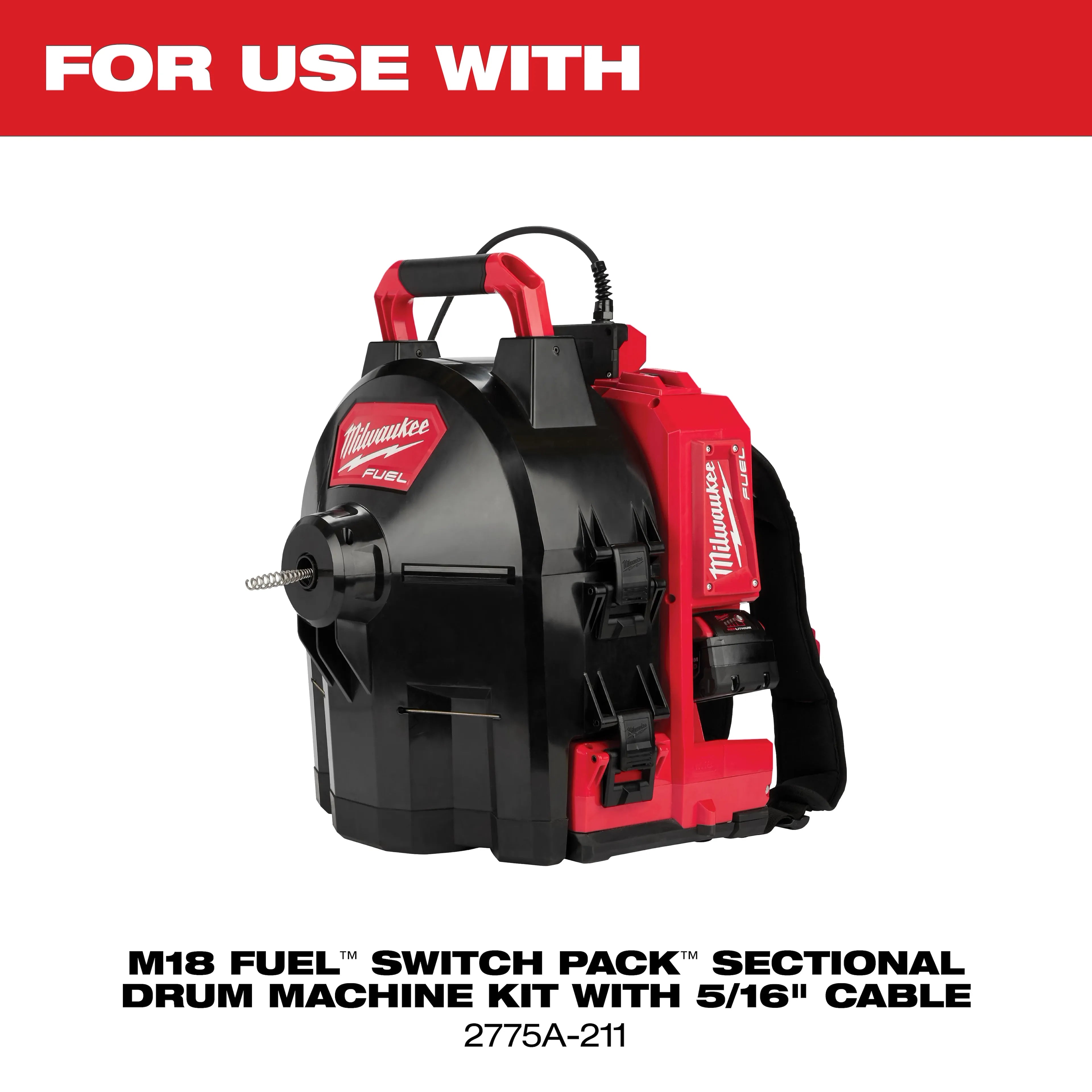 Milwaukee 47-53-2775 M18 FUEL SWITCH PACK DRUM - Ace Tool Group - Milwaukee