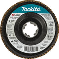 Makita T-03925 X-LOCK 4-1/2in. 40G Flap Disc - Ace Tool Group - Makita