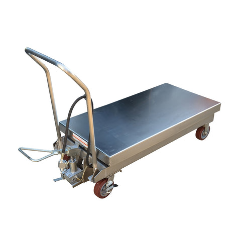 Vestil Air Ss Cart 2000 Lb 24 X 47.25 - Ace Tool Group - Vestil