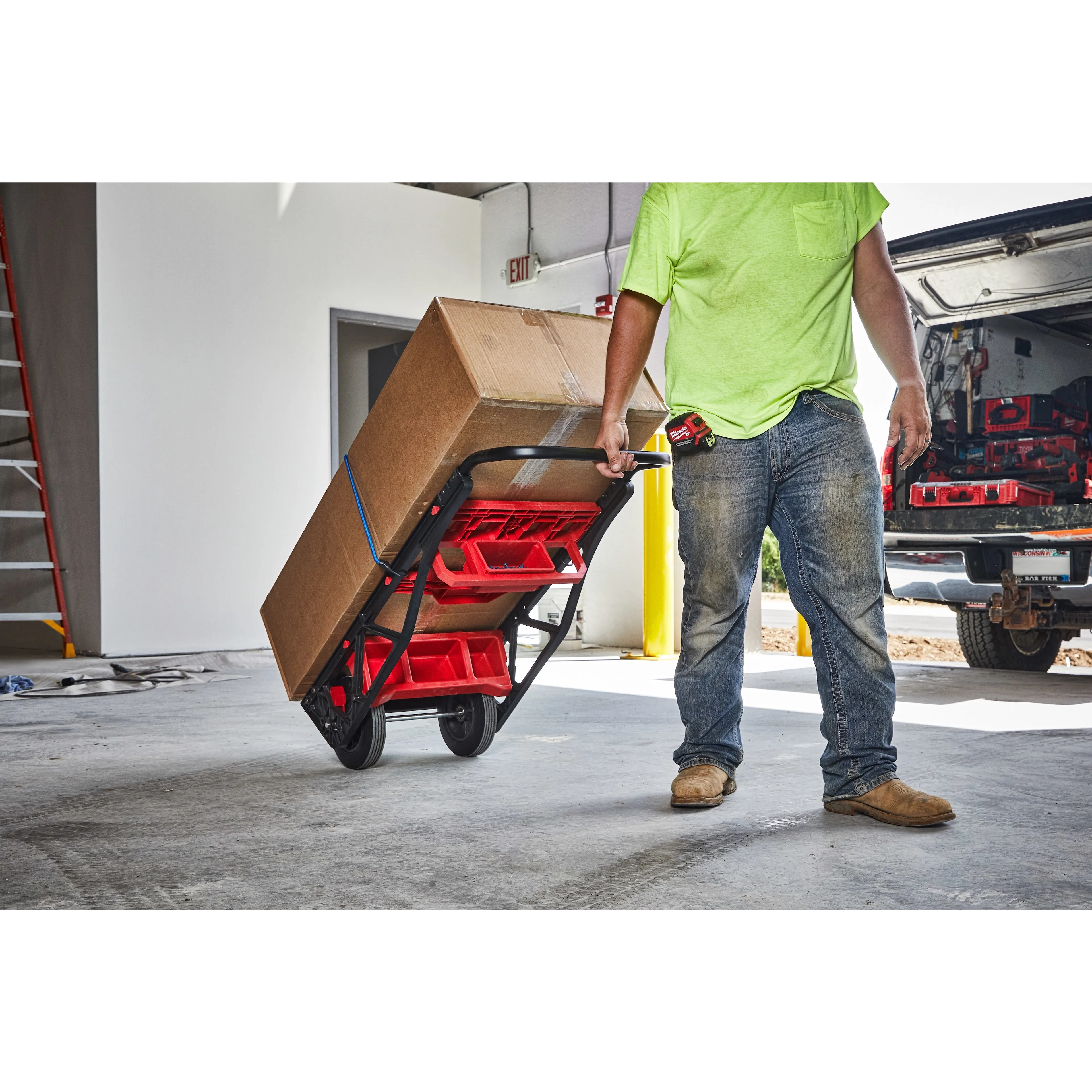Milwaukee 48-22-8415 PACKOUT  2-Wheel Cart - Ace Tool Group - Milwaukee