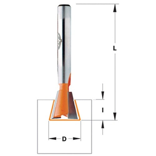 Cmt 818.129.11 Dovetail Bit - Ace Tool Group - CMT