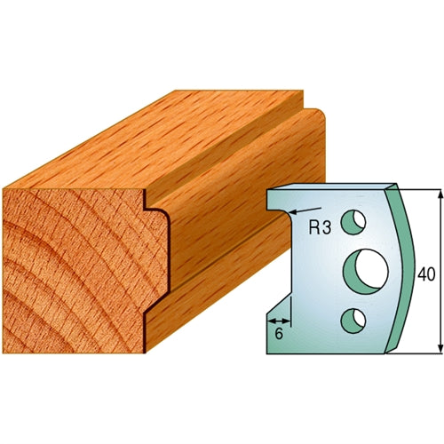 CMT 690.032 Pair of Profiled Knives for Shaper Cutters - Ace Tool Group - CMT