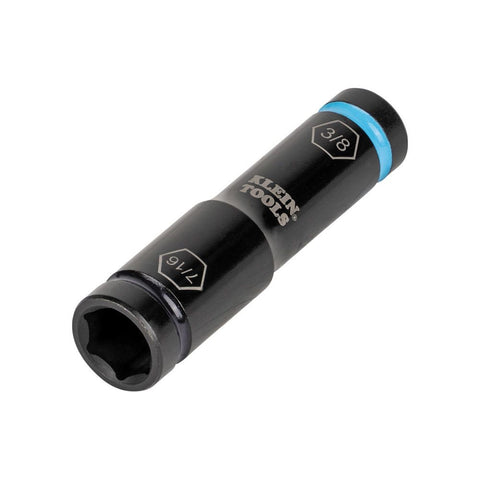 Klein 66077 Flip Impact Socket, 7/16 and 3/8-Inch - Ace Tool Group - Klein