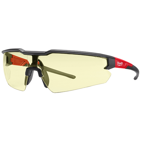 Milwaukee 48-73-2101 Safety Glasses - Yellow Anti-Scratch Lenses (Polybag) - Ace Tool Group - Milwaukee