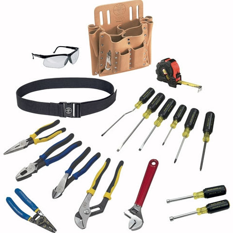 Klein Tools 80118 18-Piece Journeyman Tool Set - Ace Tool Group - Klein