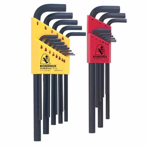 Bondhus 22199 Inch/Metric Hex L-Wrench Double Pack - Ace Tool Group - Bondhus
