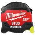 Milwaukee 48-22-1435E 35ft STUD Tape Measure with Engineer's Scale 6 Pack - Ace Tool Group - Milwaukee