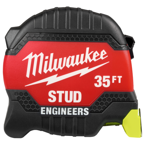 Milwaukee 48-22-1435E 35ft STUD Tape Measure with Engineer's Scale 6 Pack - Ace Tool Group - Milwaukee