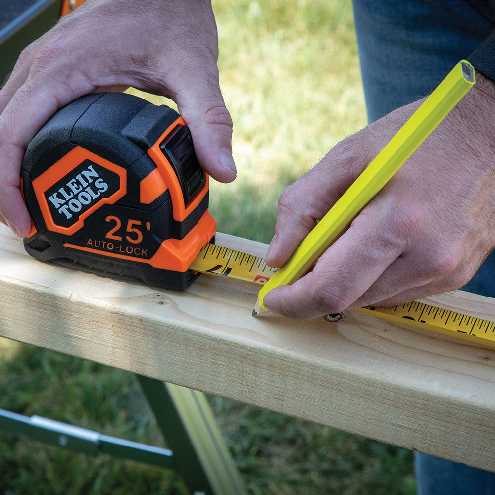 Klein 9125AL Tape Measure, 25 ft. Auto-Lock - Ace Tool Group - Klein