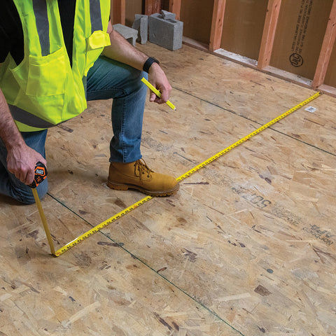 Klein 91616 Tape Measure, 16-Foot Single-Hook - Ace Tool Group - Klein