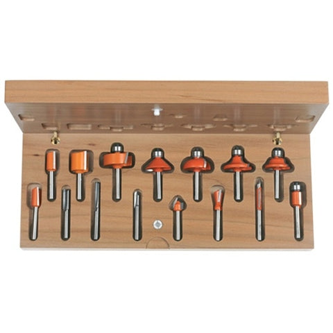 Cmt 800.001.00 15 Piece Router Bit Set - Ace Tool Group - CMT
