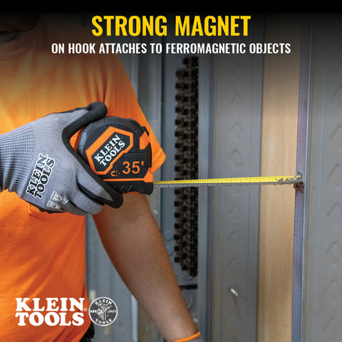 Klein 9235 Tape Measure, 35 ft. Double Hook - Ace Tool Group - Klein