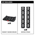 Milwaukee 48-22-8480 PACKOUT  Racking Kit 2 Pack - Ace Tool Group - Milwaukee