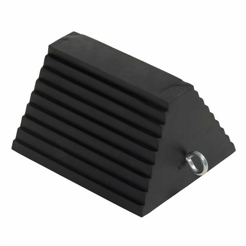 Vestil RWC-8 Rubber Wheel Chock-Eye Bolt 9.8X7.8X5.8 - Ace Tool Group - Vestil