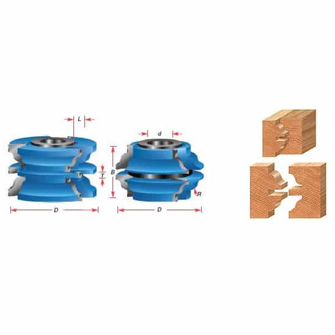 Amana Tool Sc594 1-3/4"Stock M&Female 1-1/4"Bore - Ace Tool Group - Amana Tool