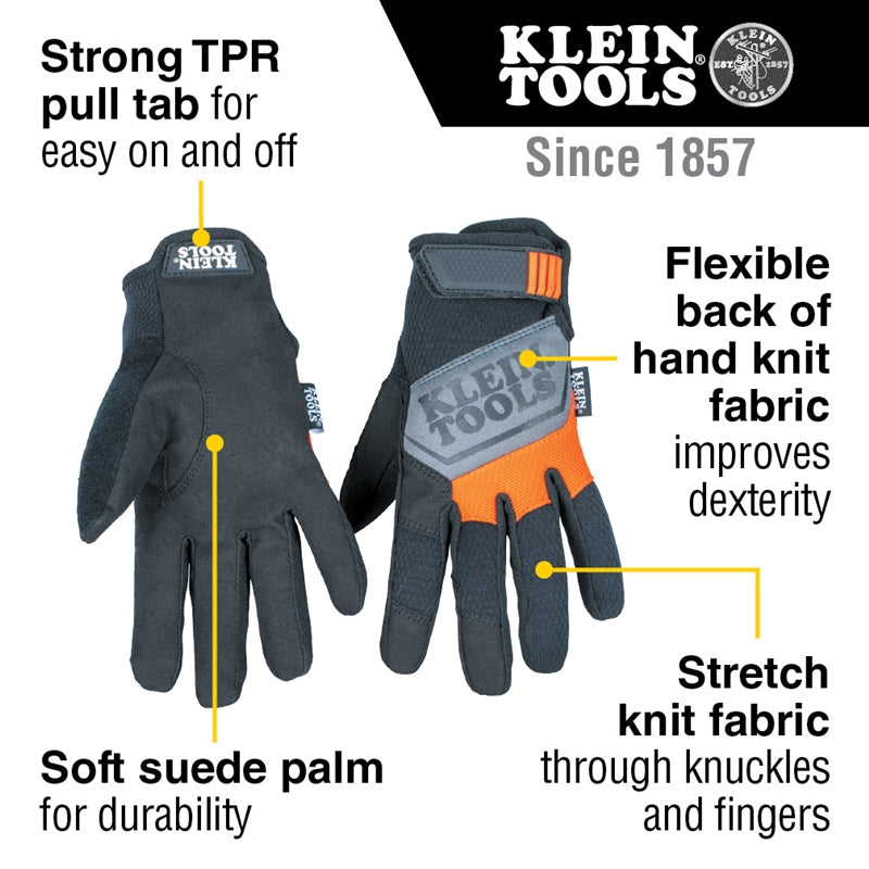 Klein Tools 60594 General Purpose Gloves, Small - Ace Tool Group - Klein