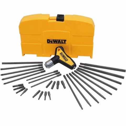 Dewalt Dwht70265 Ratcheting T Handle Hex Key Set - Ace Tool Group - DeWalt