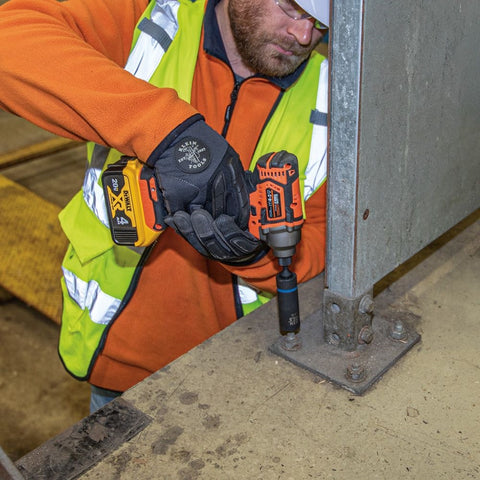 Klein 66061 2-in-1 Impact Socket, 6-Point, 1/2 3/8 in. - Ace Tool Group - Klein