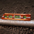 Klein KLE-935RBP Magnetic Pitch Vial Torpedo Level, 4 Vial, 8-Inch - Ace Tool Group - Klein Tools