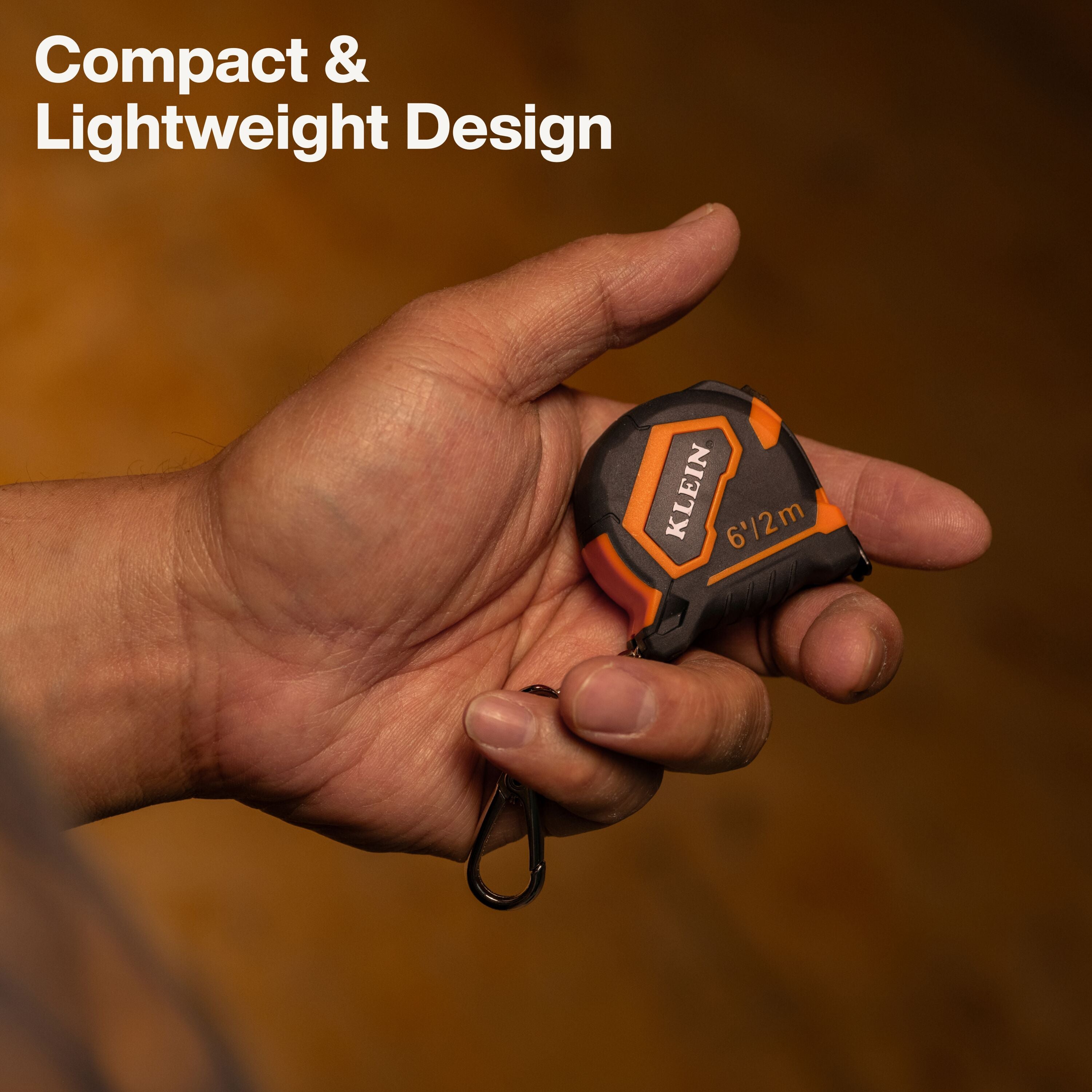Klein 9362 6-Foot Keychain Tape Measure - Ace Tool Group - Klein