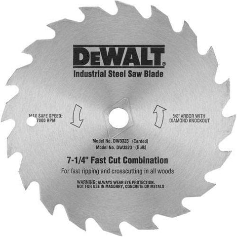 Dewalt Dw3330 7-1/4" Iron/Steel Saw Blade (5) - Ace Tool Group - DeWalt
