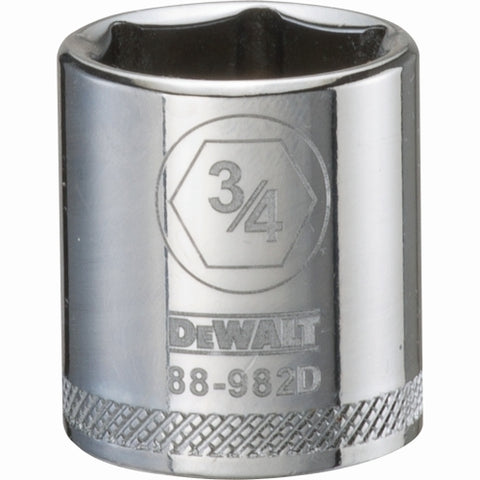 Dewalt Dwmt88982Osp 6 Point 3/8'' Drive Socket 3/4'' Sae - Ace Tool Group - DeWalt
