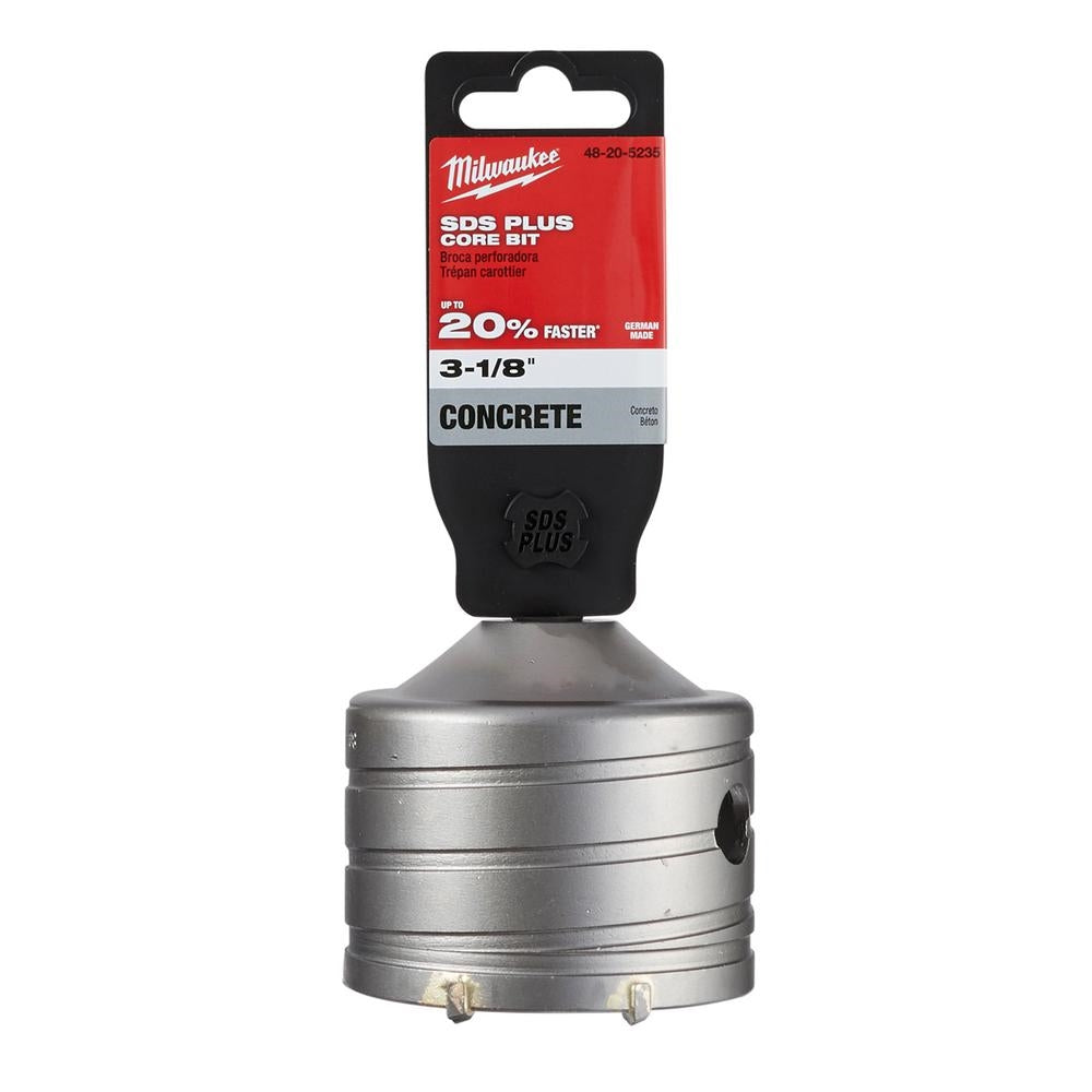 Milwaukee 48-20-5235 3-1/8 in. SDS-Plus Core Bit - Ace Tool Group - Milwaukee