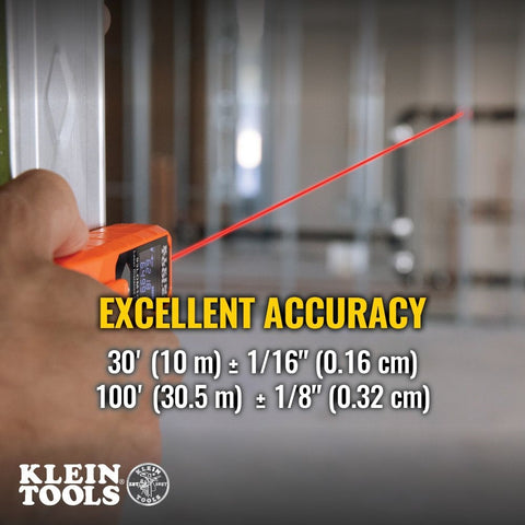 Klein 93LDM100C Compact Laser Distance Measure - Ace Tool Group - Klein