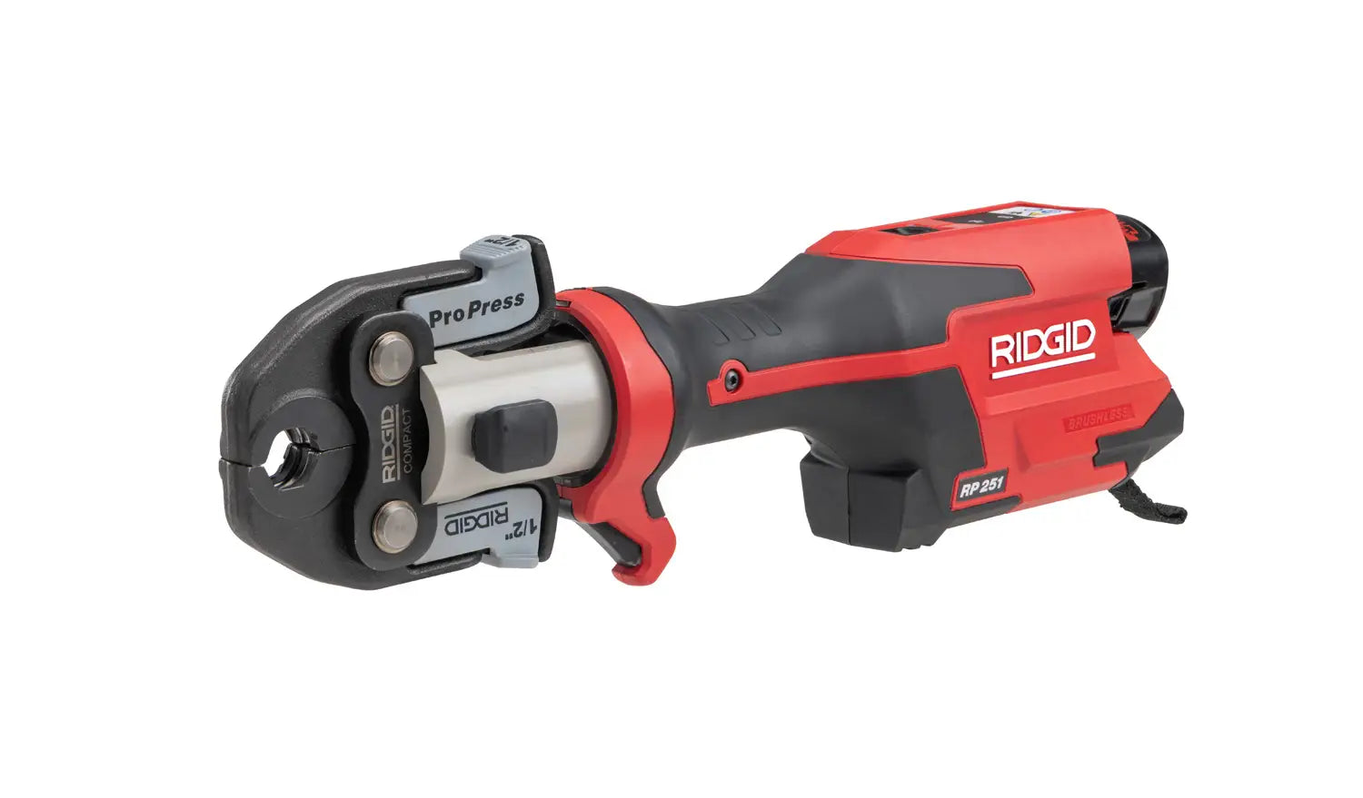Ridgid 78158 RP 251 Press Tool Battery Kit with ProPress Jaws (1/2"-1") - Ace Tool Group - Ridgid