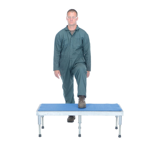 Vestil AHT-H-1948-A Adj Alum Stand 9-1/2-15-1/2 H 19 - Ace Tool Group - Vestil