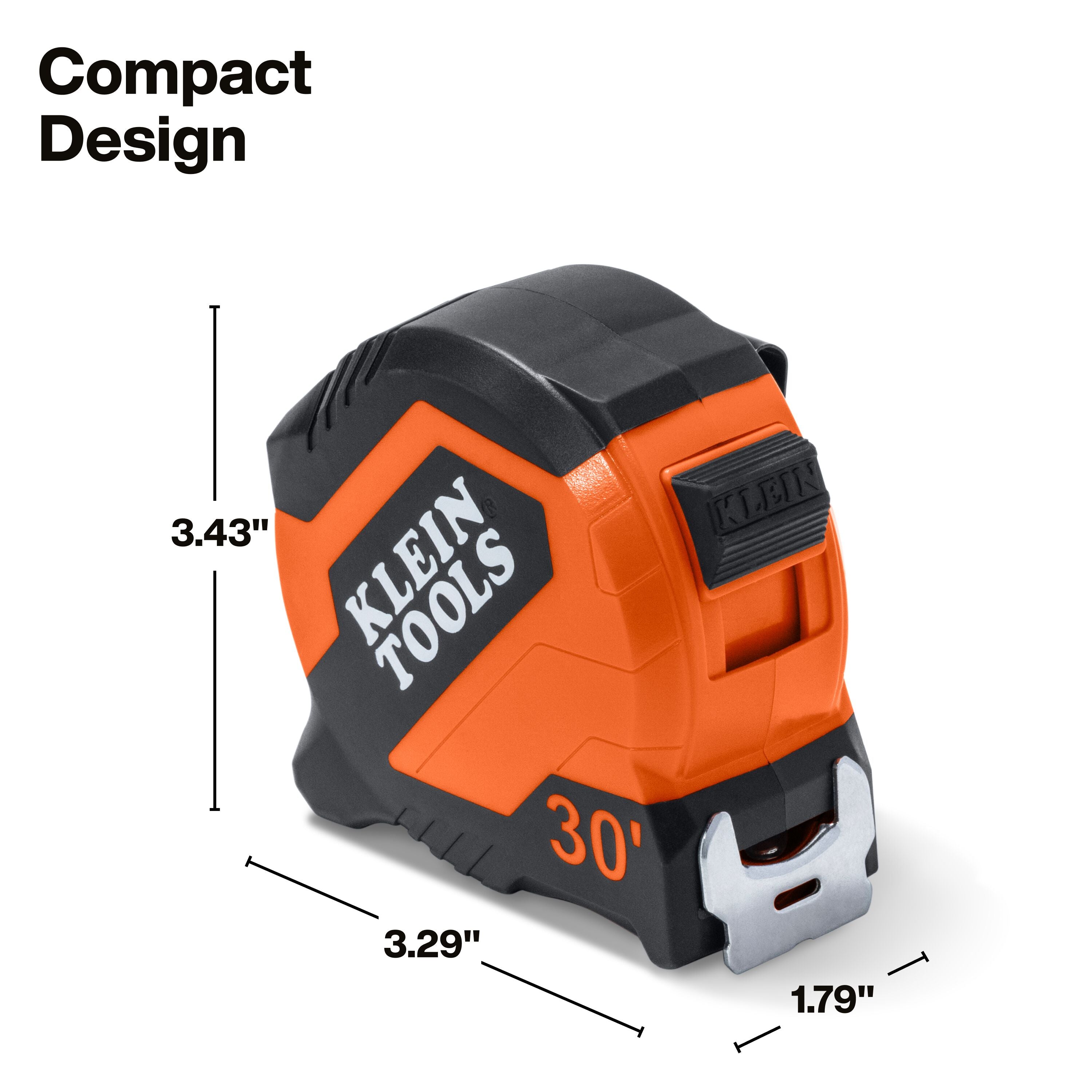 Klein 9530 30-Foot Compact Tape Measure - Ace Tool Group - Klein