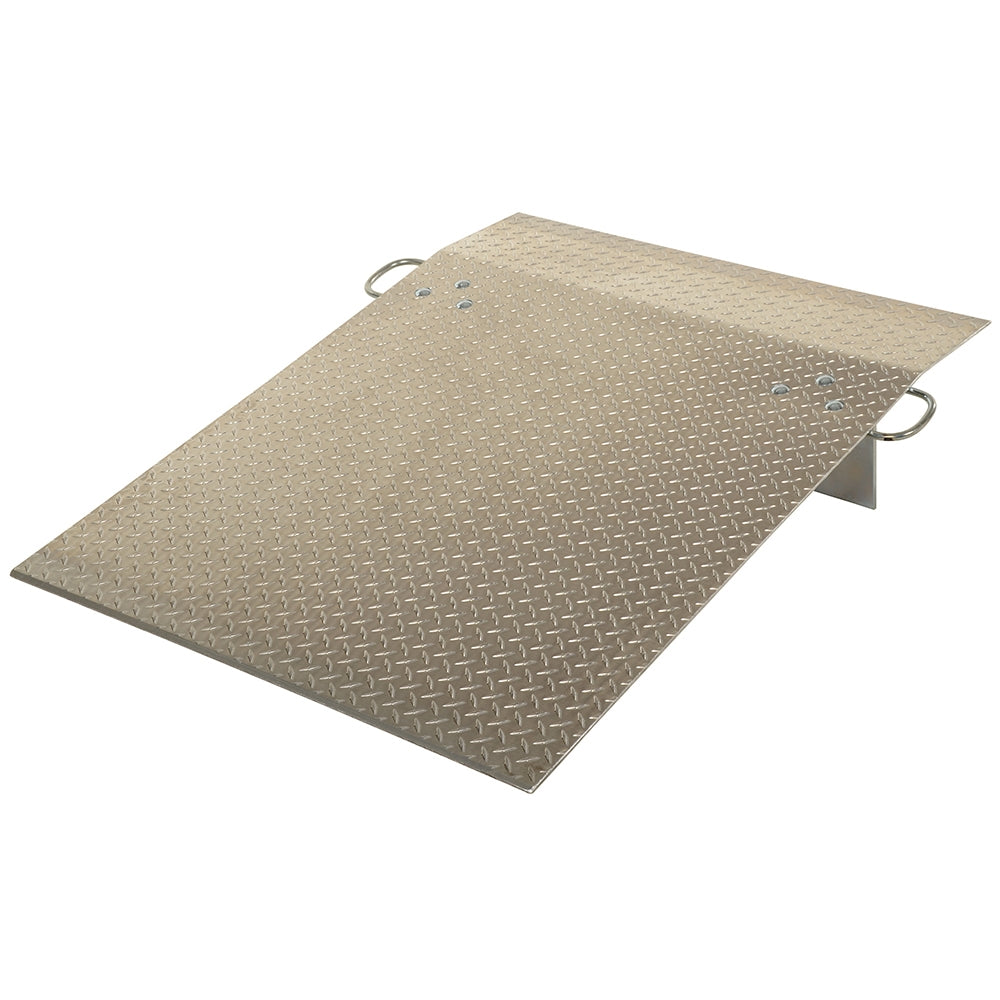 Vestil Aluminum Safety Railing 84 In Long - Ace Tool Group - Vestil