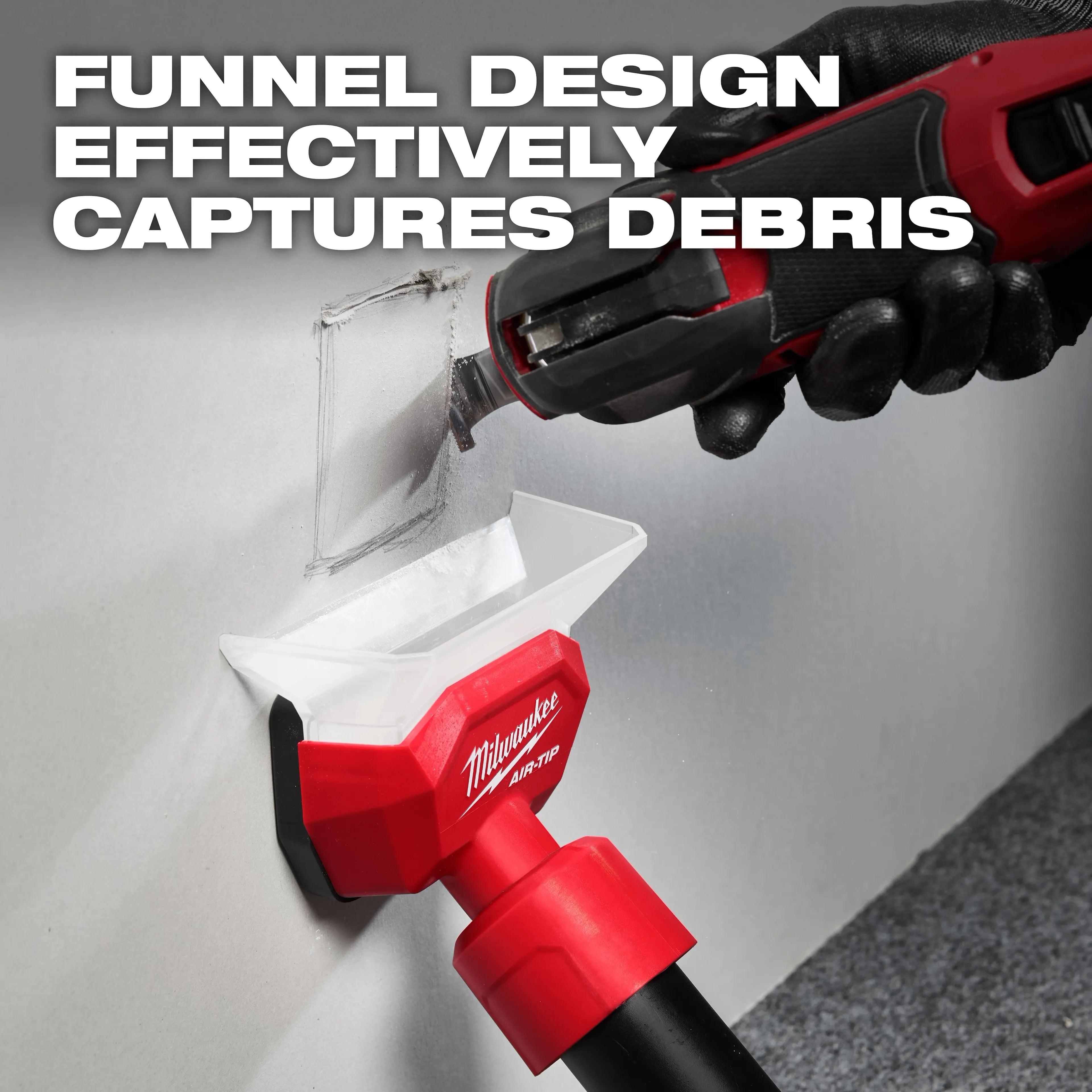Milwaukee 49-90-2044 AIR-TIP™ Compact Dust Collector - Ace Tool Group - Milwaukee Tool