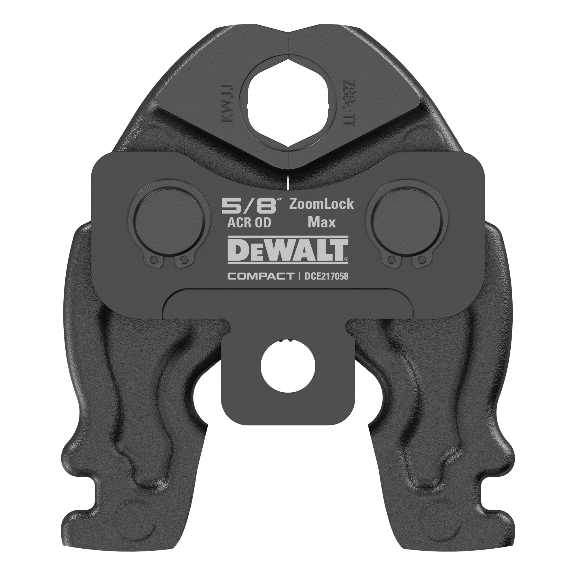DEWALT DCE217058 DEWALT  5/8 in. Compact ZoomLock MAX /  MaxiPro ACR Press Jaw - Ace Tool Group - DEWALT