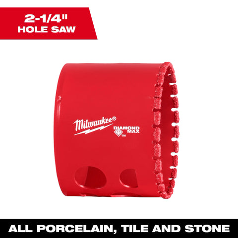 Milwaukee 49-56-5652  2-1/4" Diamond Max Hole Saw - Ace Tool Group - Milwaukee