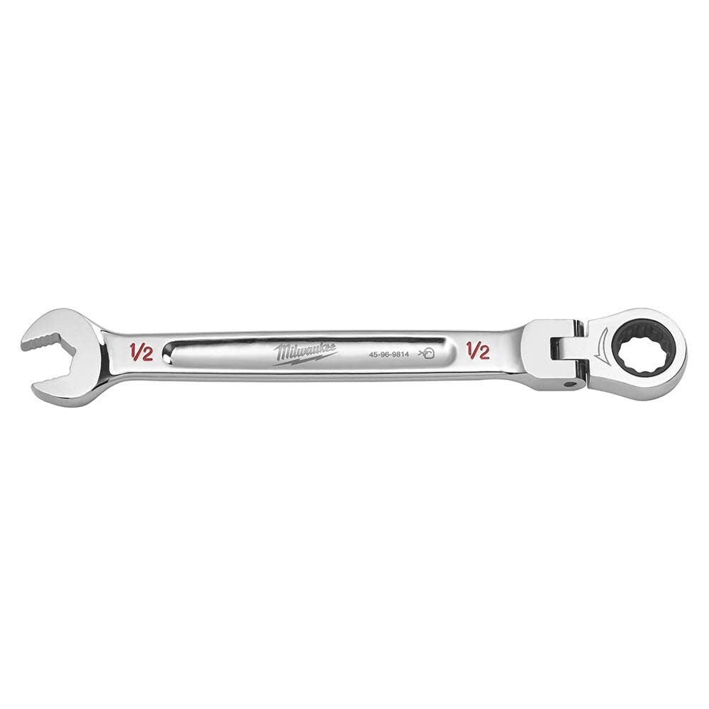 Milwaukee 45-96-9814 1/2in. Flex Head Combination Wrench - Ace Tool Group - Milwaukee