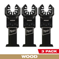 Milwaukee 49-25-1103 Milwaukee OPEN-LOK 1-3/8" HCS WOOD BLADES 3PK - Ace Tool Group - Milwaukee