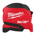 Milwaukee 48-22-1726 8m/26ft Compact Tape Measure 6 Pack - Ace Tool Group - Milwaukee