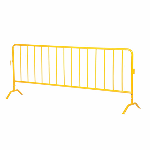 Vestil PRAIL-102-Y Yellow Barrier W/Curved Feet - Ace Tool Group - Vestil