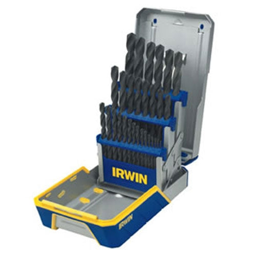 Irwin 3018004 Black Oxide Metal Index Drill Bit Set 29Pc Pro Case - Ace Tool Group - Irwin