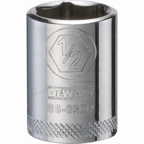 Dewalt Dwmt86030Osp 6 Point 1/4'' Drive Socket 1/2'' Sae - Ace Tool Group - DeWalt