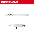 Milwaukee 48-22-9009 1/4" Drive 9" Flex Head Ratchet - Ace Tool Group - Milwaukee